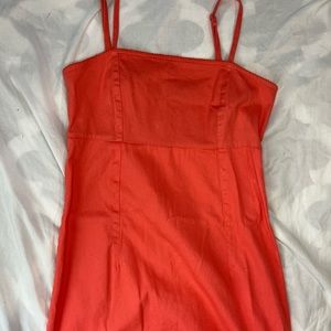 Cute Light Red Mini Dress